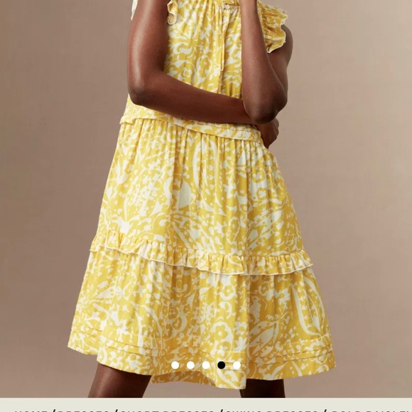 Me+Em yellow and white dress, size 10. - Picture 10 of 11